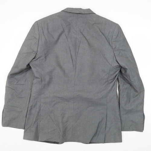 Occasions Men's Grey Blazer, Size 40 Regular Fit