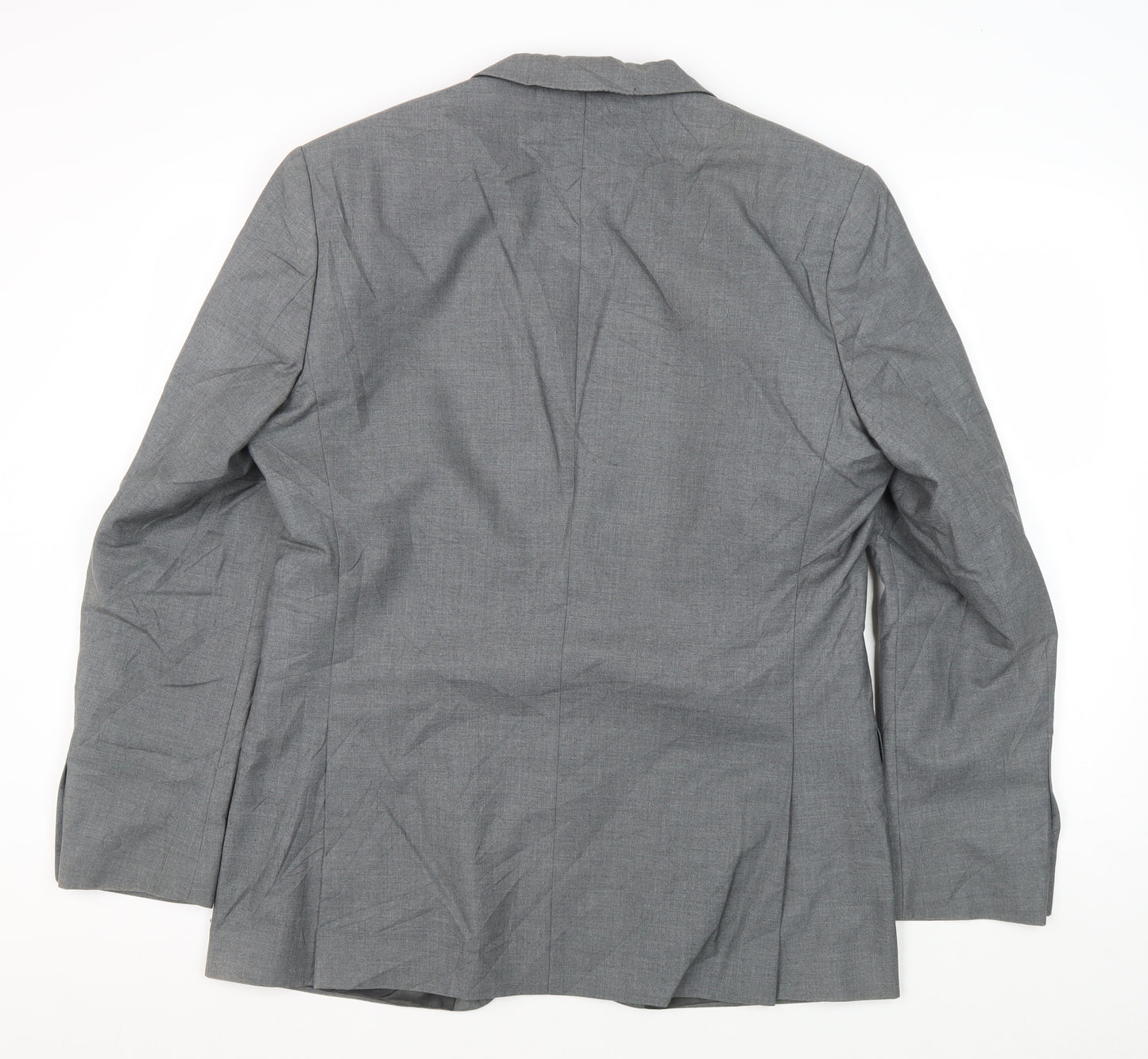 Occasions Men's Grey Blazer, Size 40 Regular Fit