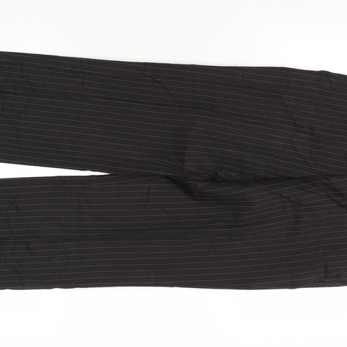 Burton Men's Black Striped Dress Pants Size 28