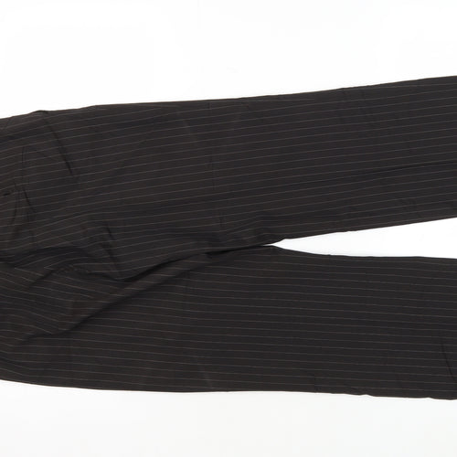 Burton Men's Black Striped Dress Pants Size 28