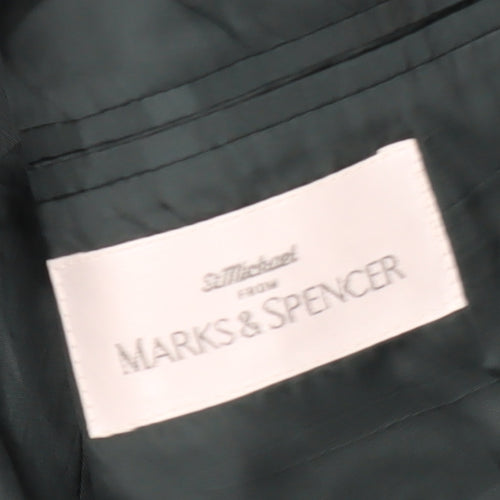 Marks and Spencer Men's Green Suit Jacket 40S