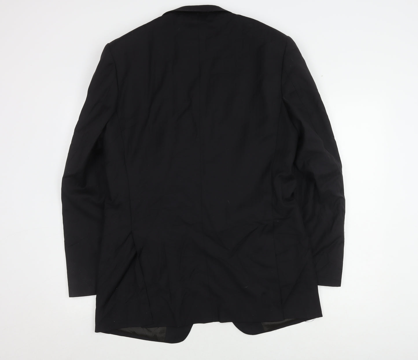 Marks and Spencer Men's Black Wool Jacket 40L