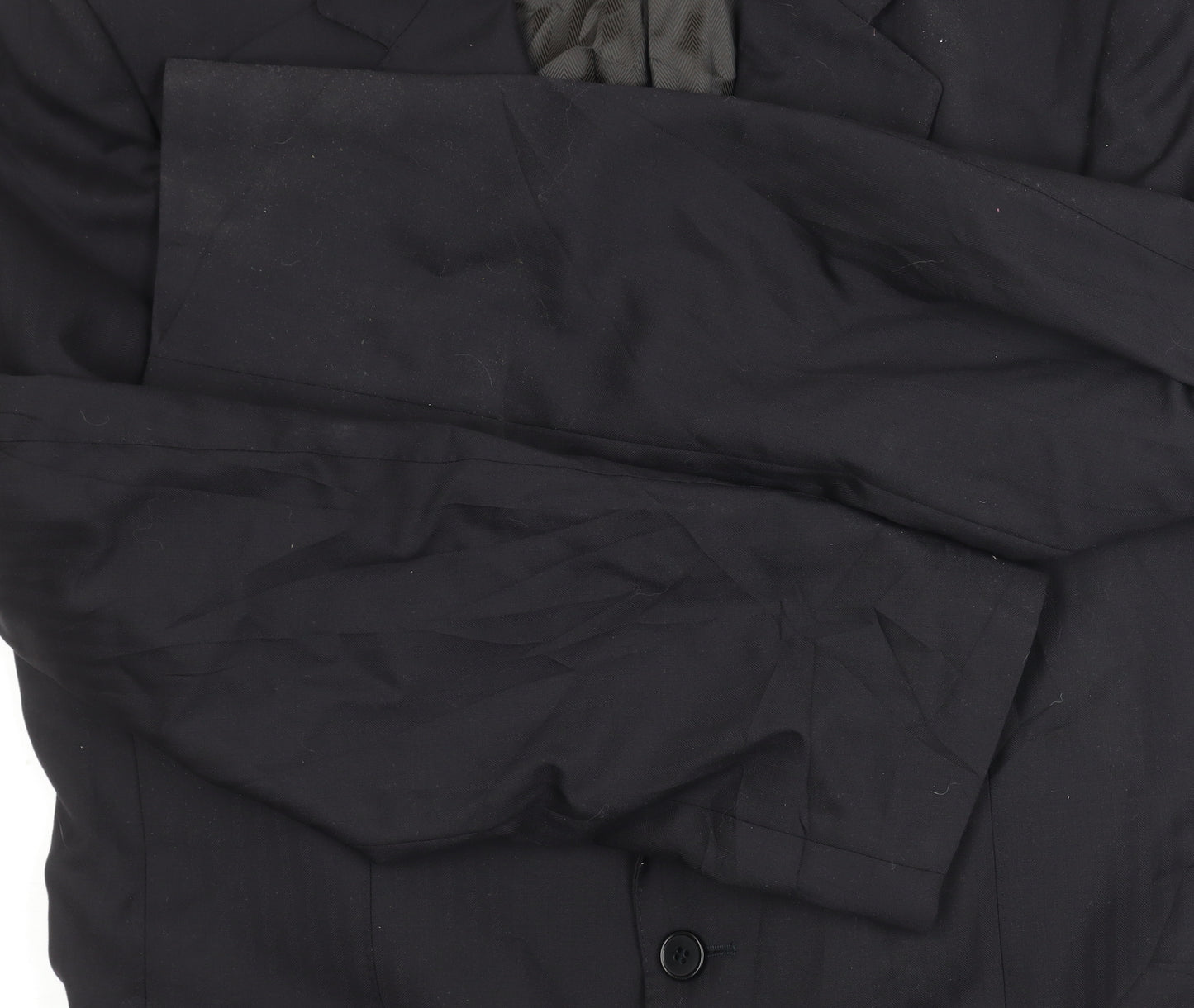 Marks and Spencer Men's Black Wool Jacket 40L