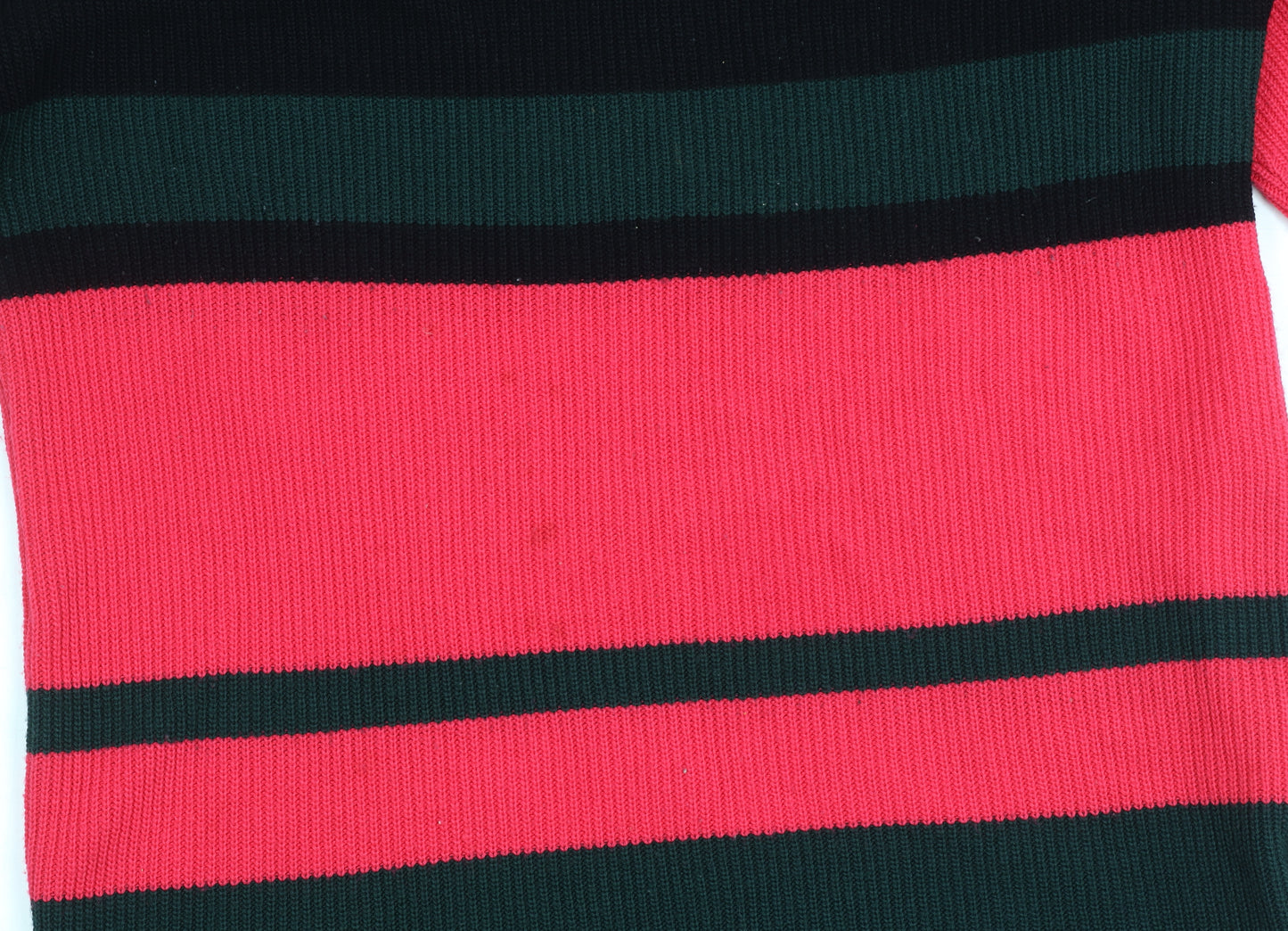 Body Flirt Women's Red Striped Roll Neck Jumper, Size S