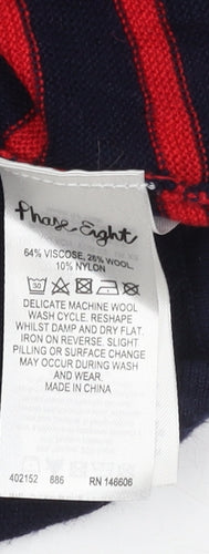 Phase Eight Women's Multicoloured Striped Jumper XS