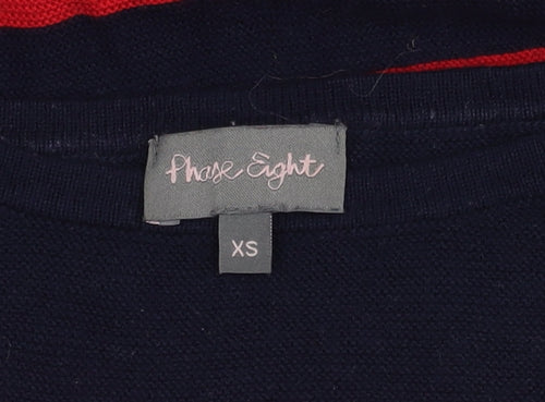 Phase Eight Women's Multicoloured Striped Jumper XS