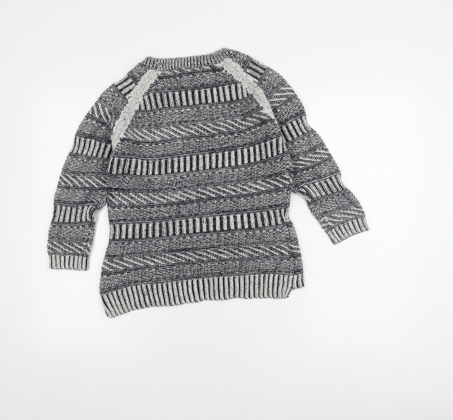 Kew Boys Grey Pullover Knit Jumper, Size S, Casual Autumn Wear