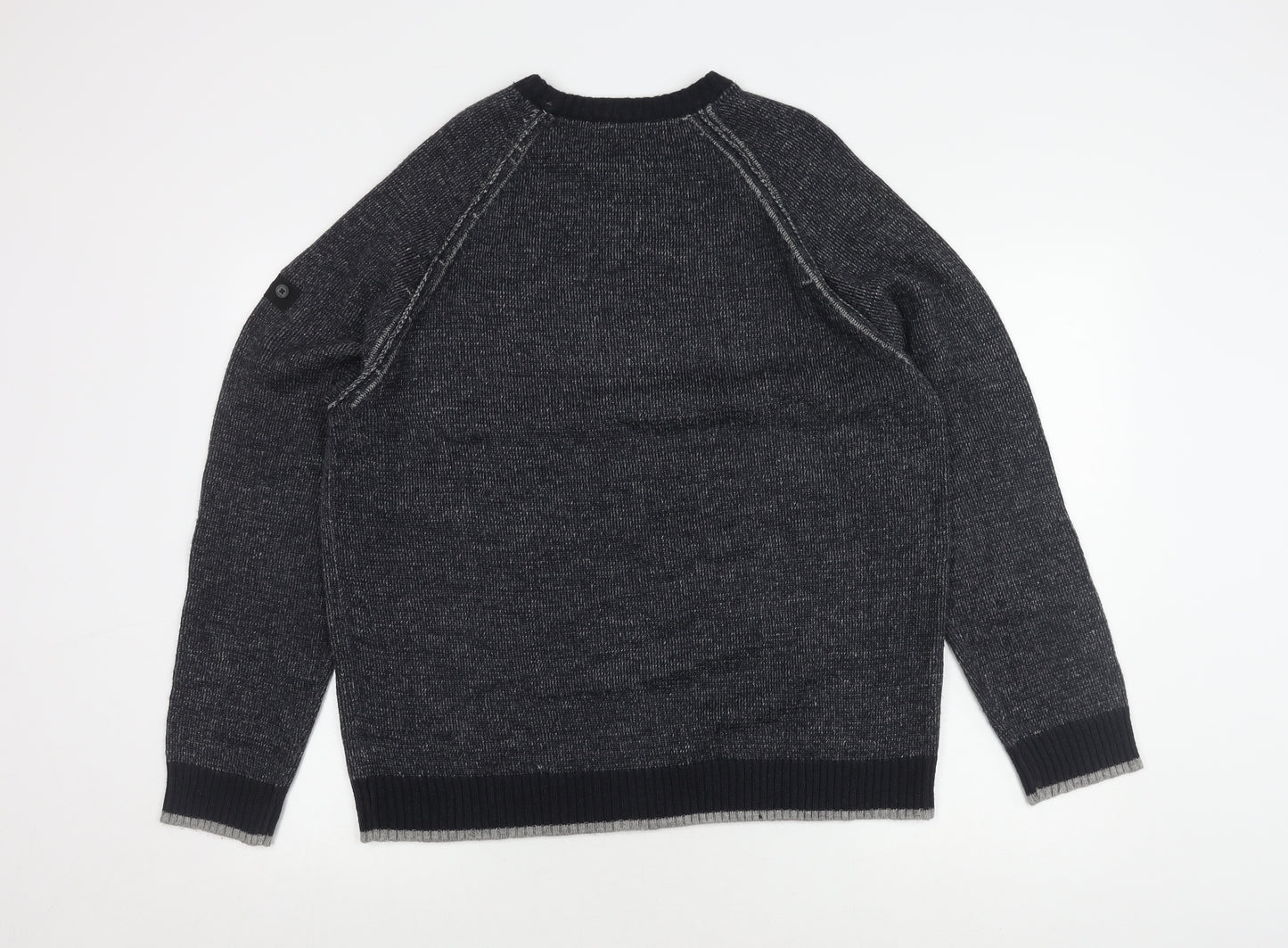 Dissident Men's Black XL Pullover Jumper