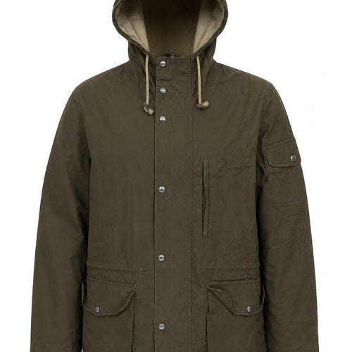 H&M Unisex Green Parka Jacket M Casual Outdoor