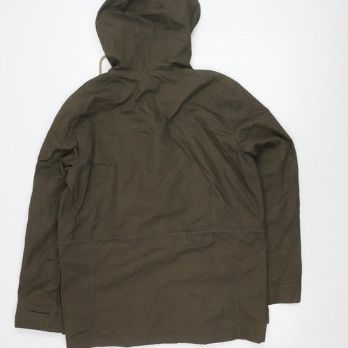 H&M Unisex Green Parka Jacket M Casual Outdoor