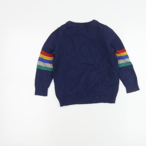 Mini Boden Boys Blue Harry Potter Pullover Jumper, 5-6 Years