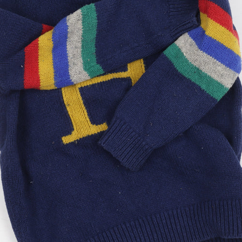 Mini Boden Boys Blue Harry Potter Pullover Jumper, 5-6 Years