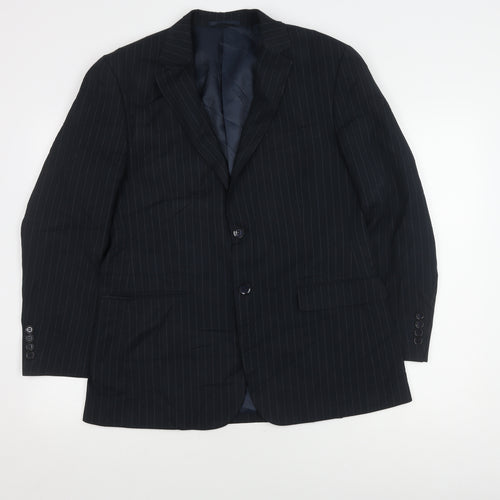 Skopes Men's Blue Striped Blazer 40S