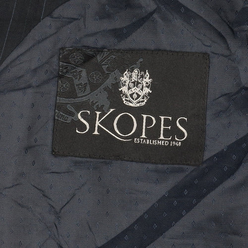 Skopes Men's Blue Striped Blazer 40S