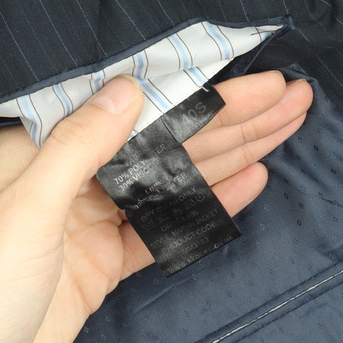 Skopes Men's Blue Striped Blazer 40S