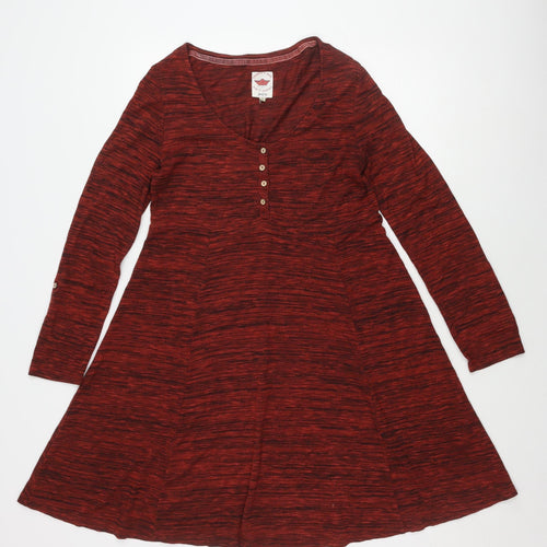 Mint Velvet Women's Red A-Line Dress Size 14