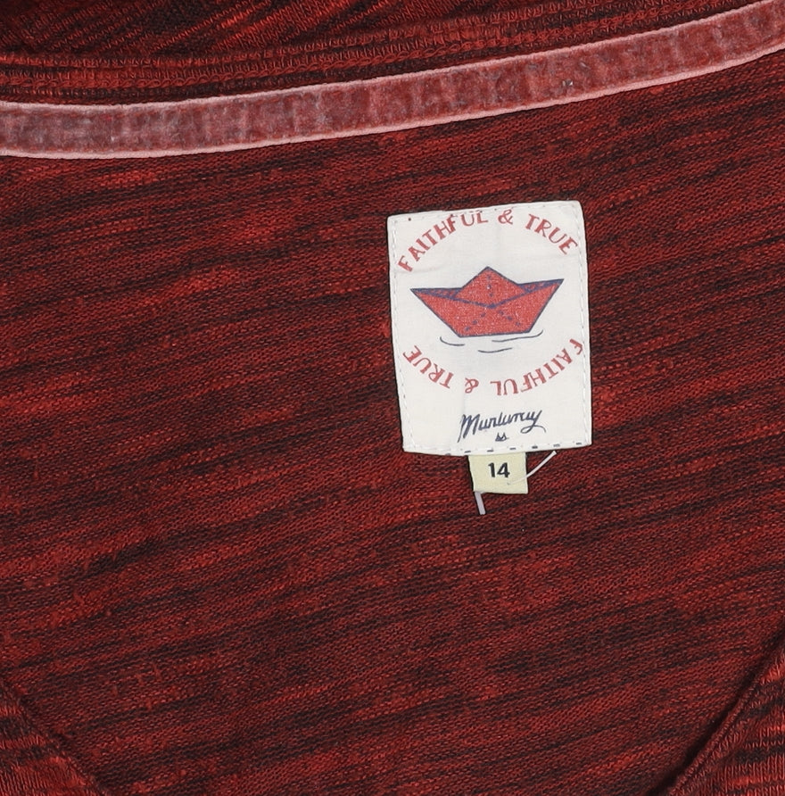 Mint Velvet Women's Red A-Line Dress Size 14