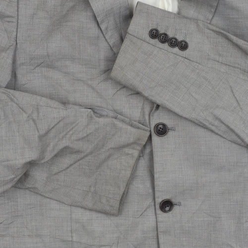 Topman Grey Men's Blazer 42 Regular Fit