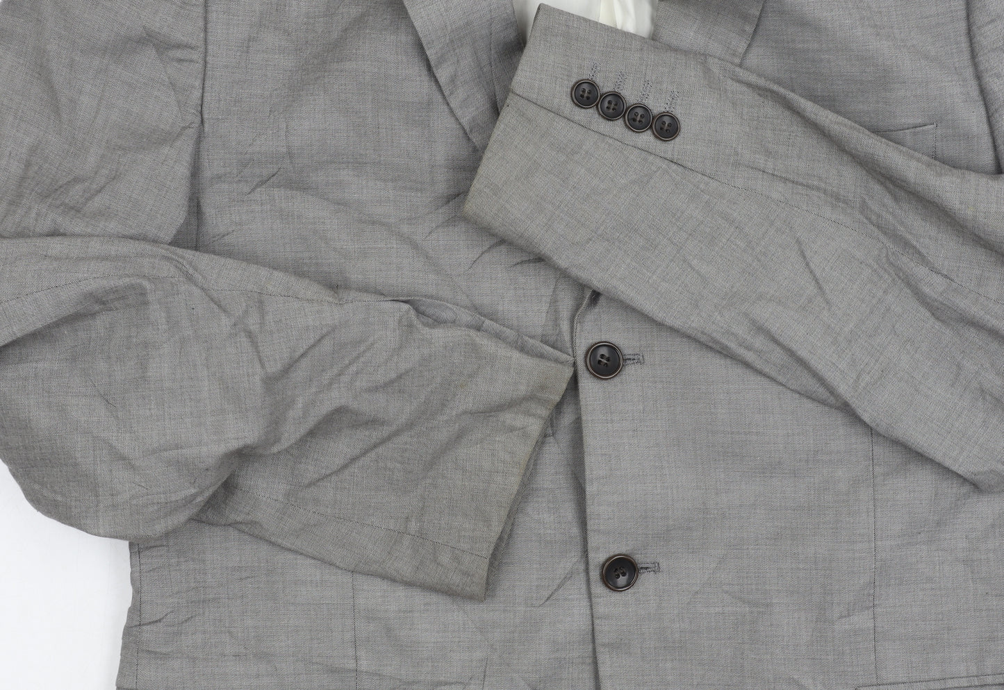 Topman Grey Men's Blazer 42 Regular Fit
