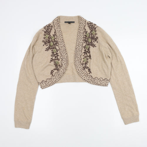 Marks and Spencer Women's Beige Shrug in Medium