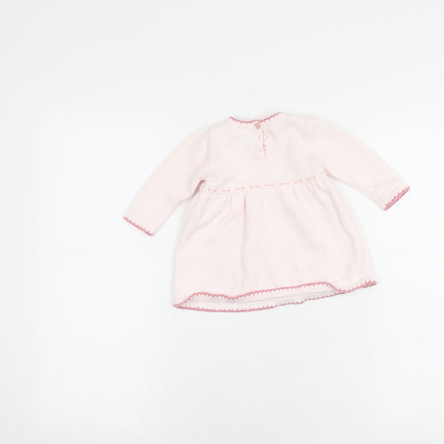 Dylan & Abby Girls Pink Floral Dress 3-6 Months