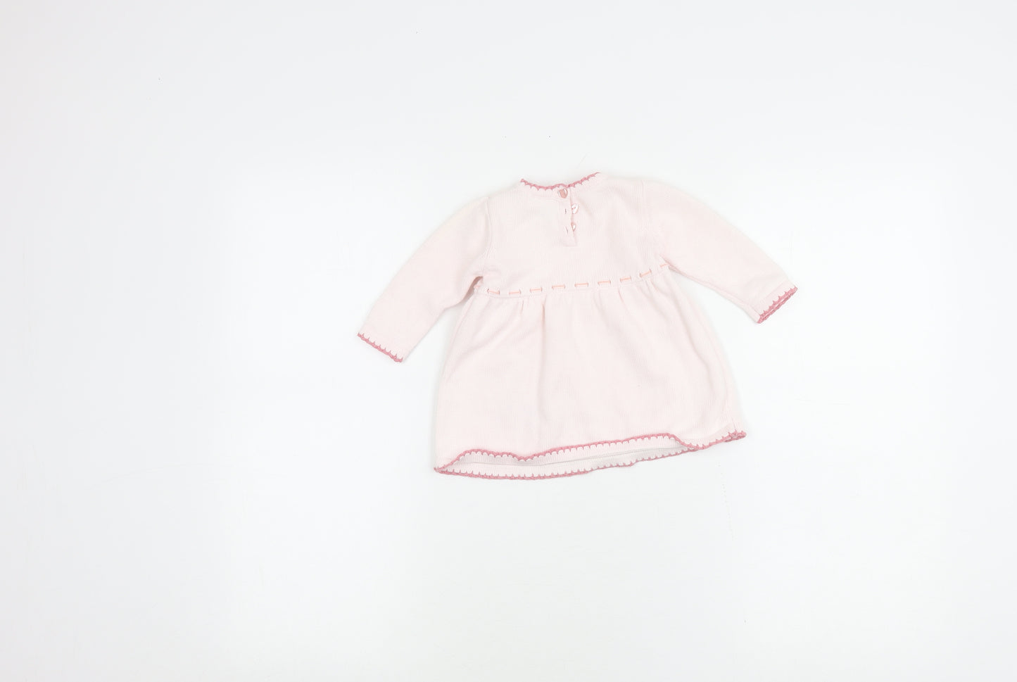Dylan & Abby Girls Pink Floral Dress 3-6 Months