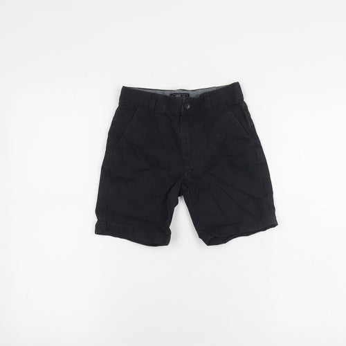 Next Boys Black Chino Shorts, 8 Years, Cotton, Casual
