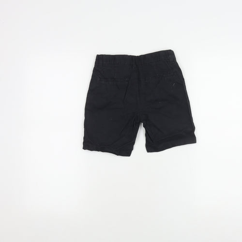 Next Boys Black Chino Shorts, 8 Years, Cotton, Casual