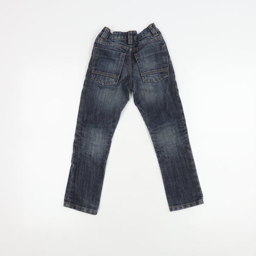 Next Girls Blue Jeans, 4 Years, Regular Denim, Casual Style