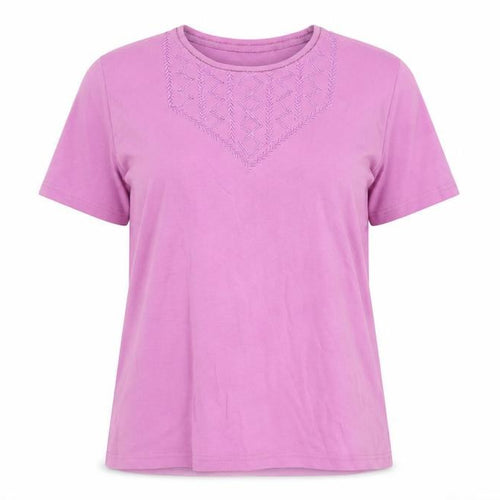 Honor Millburn Women's Pink Cotton T-Shirt, Size L