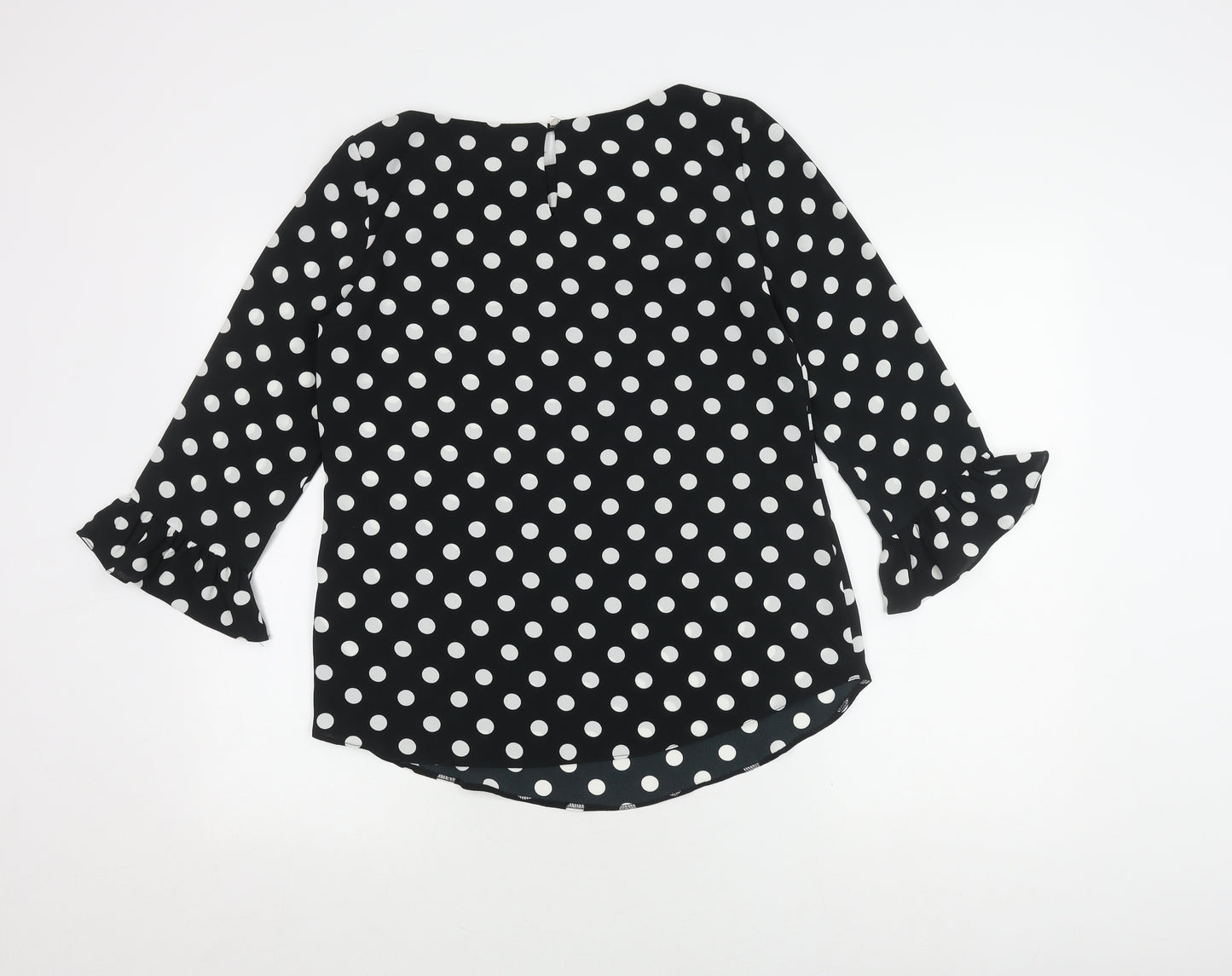 Wallis Women's Polka Dot Flared Sleeve Top