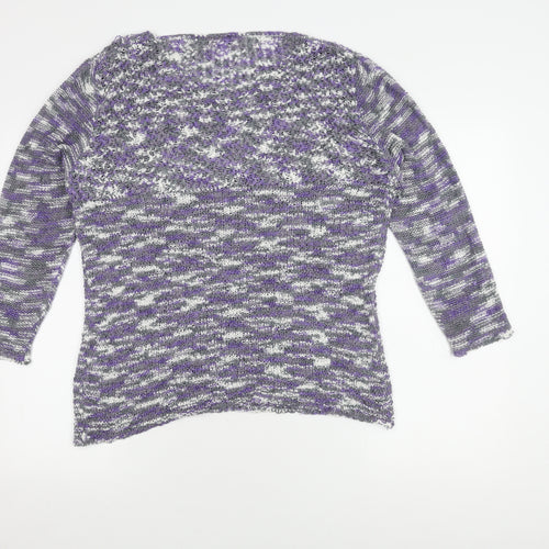 Just Elegance Women's Multicoloured Pullover Jumper L