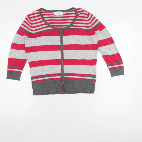 Wallis Women's Petite Striped Cardigan Multicoloured Size 10