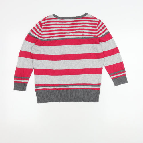 Wallis Women's Petite Striped Cardigan Multicoloured Size 10