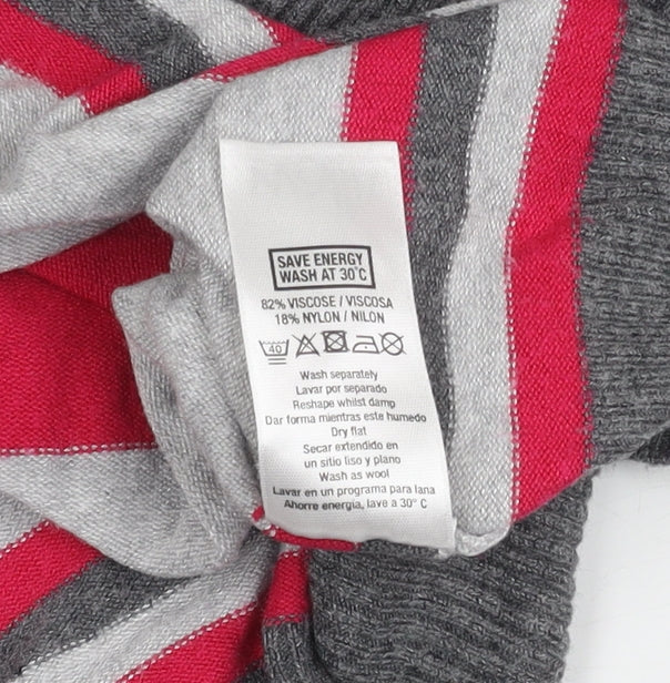 Wallis Women's Petite Striped Cardigan Multicoloured Size 10