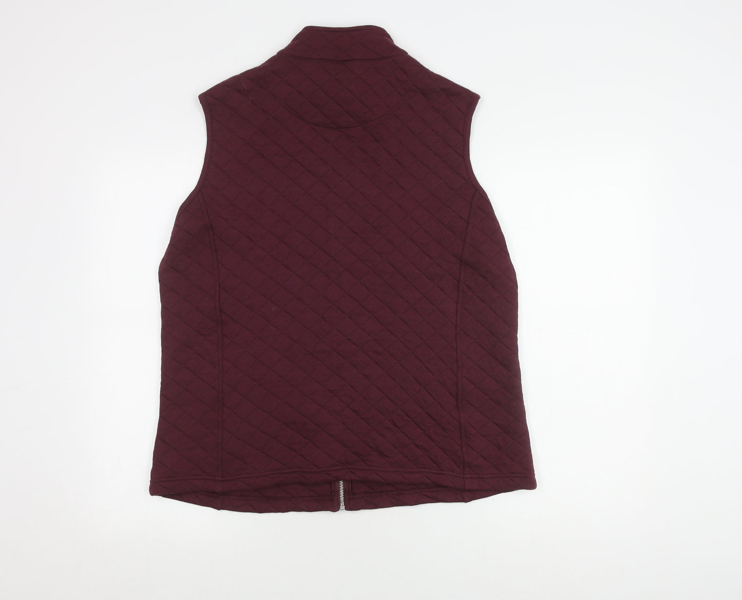 Dash Women's Red Quilted Waistcoat Size 18