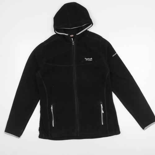 Regatta Women's Black Fleece Jacket, Size 14, Winter Casual
