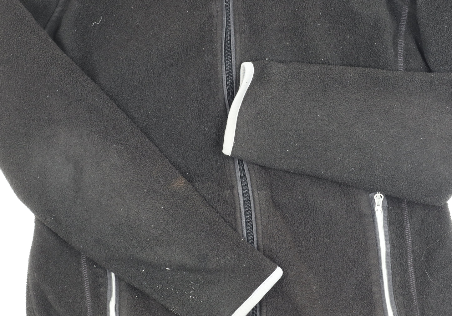 Regatta Women's Black Fleece Jacket, Size 14, Winter Casual