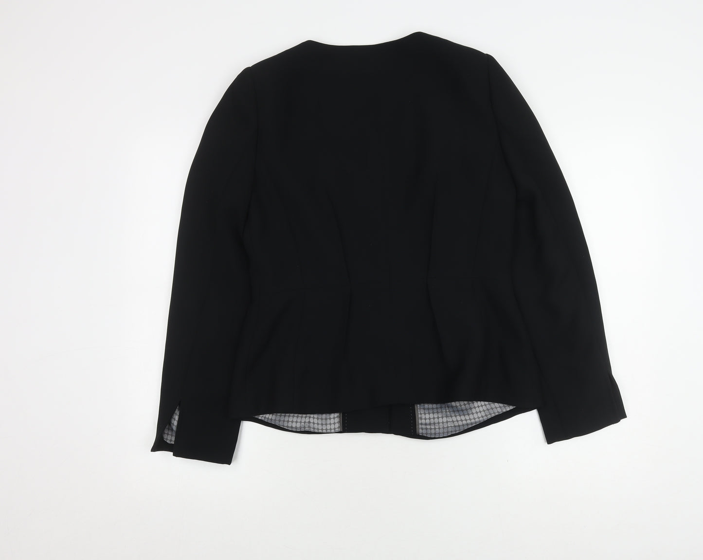Next Women's Black Suit Jacket Size 12 Regular