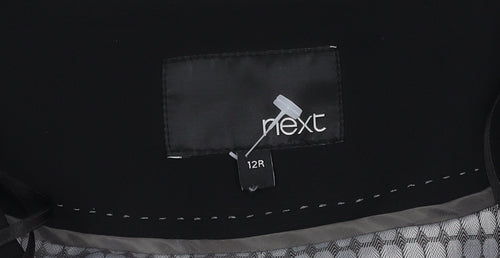 Next Women's Black Suit Jacket Size 12 Regular