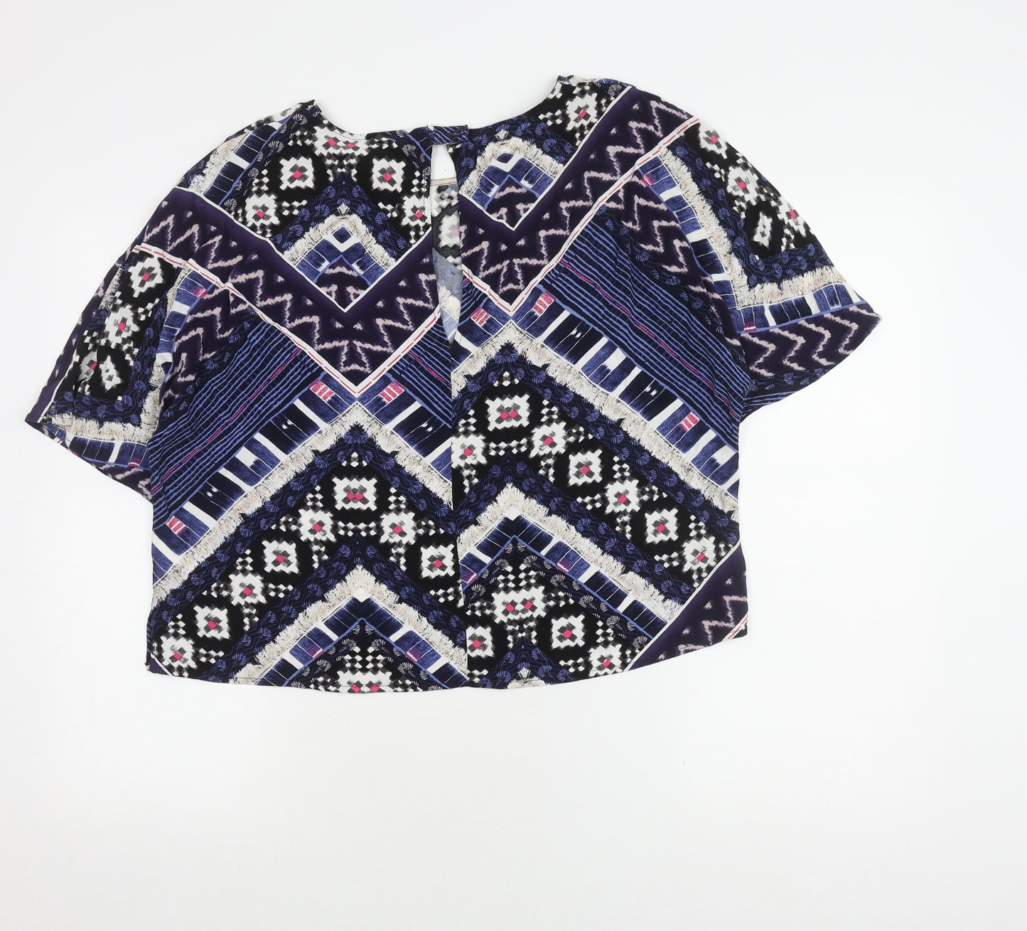 Warehouse Women's Multicoloured Top Size 14