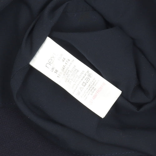 Next Women's Black Sheath Dress Size 16 Knee Length