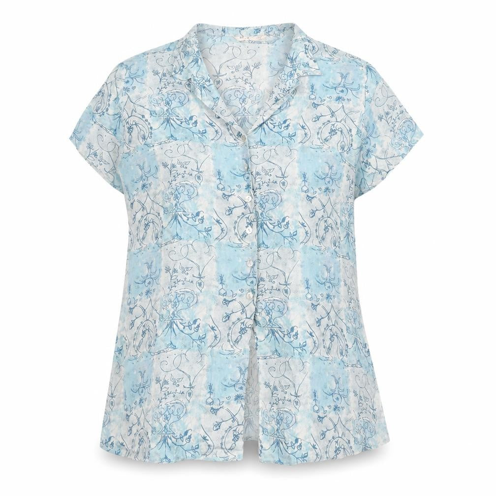 Front view of BHS Women's Multicoloured Viscose Blouse XS