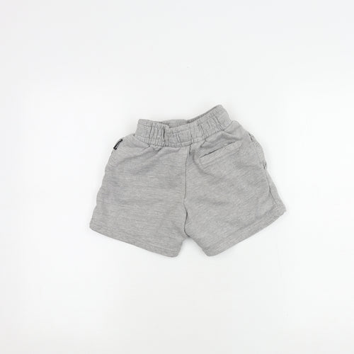 Bench Boys Grey Sweat Shorts, Size 6, Casual Summer Wear