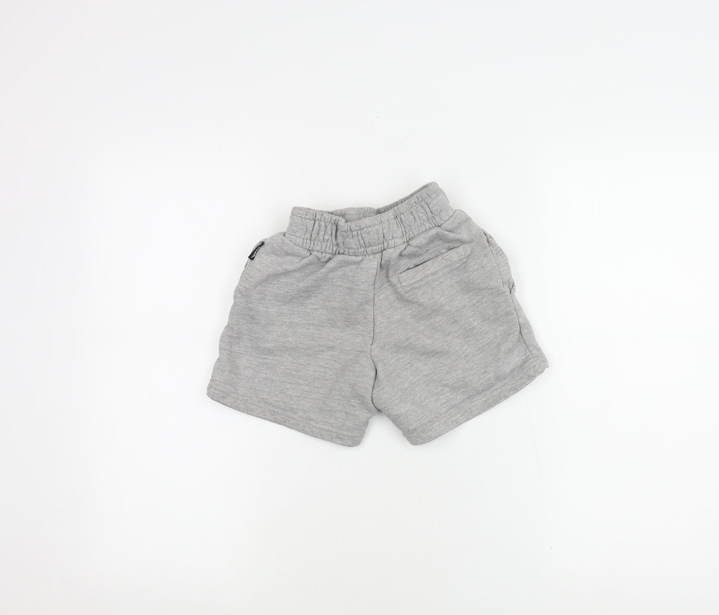 Bench Boys Grey Sweat Shorts, Size 6, Casual Summer Wear