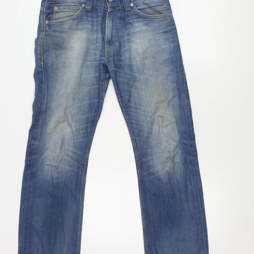 Levi Strauss Women's Blue Straight Jeans Size 12