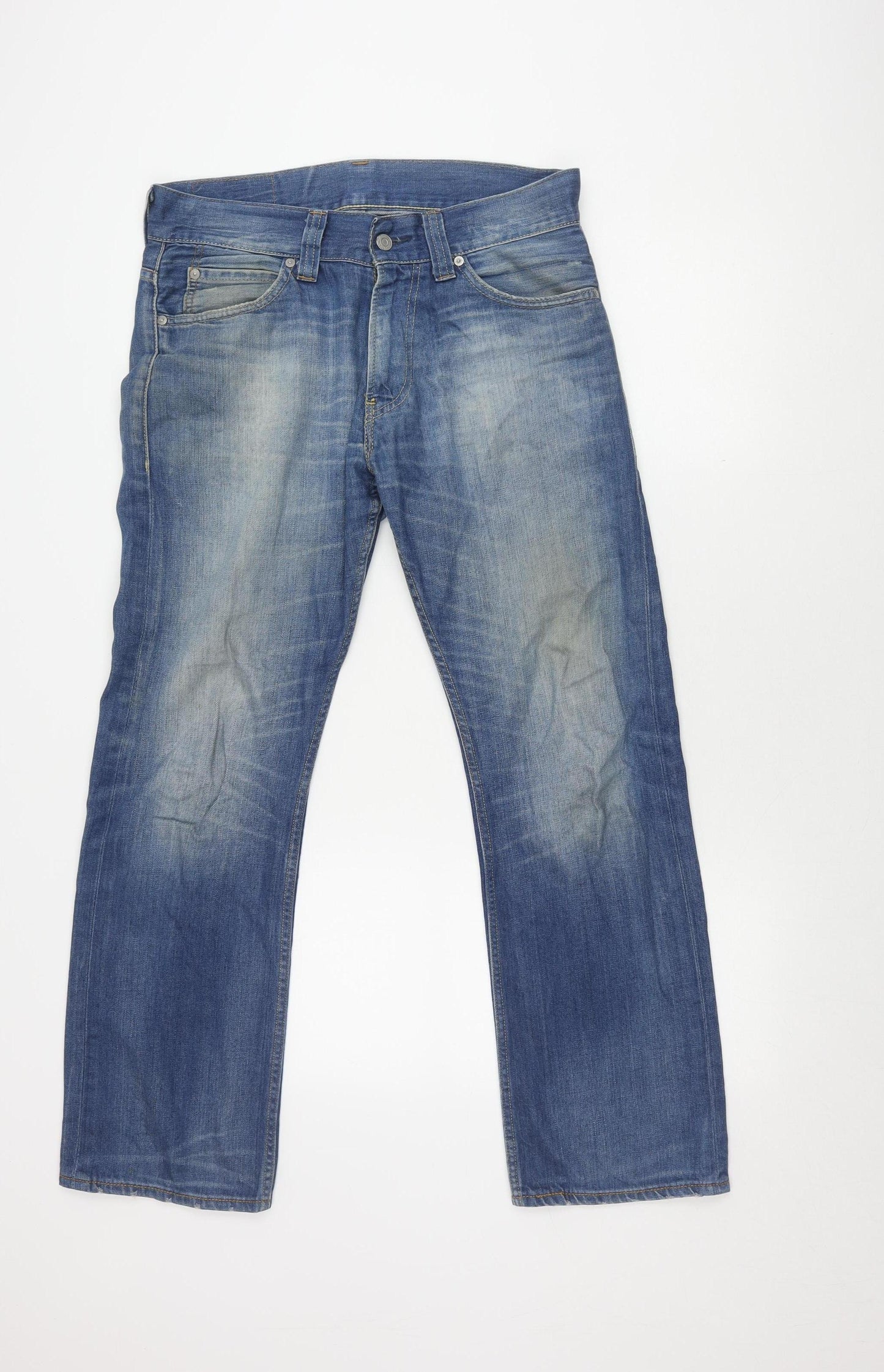 Levi Strauss Women's Blue Straight Jeans Size 12