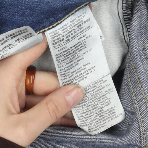 Levi Strauss Women's Blue Straight Jeans Size 12