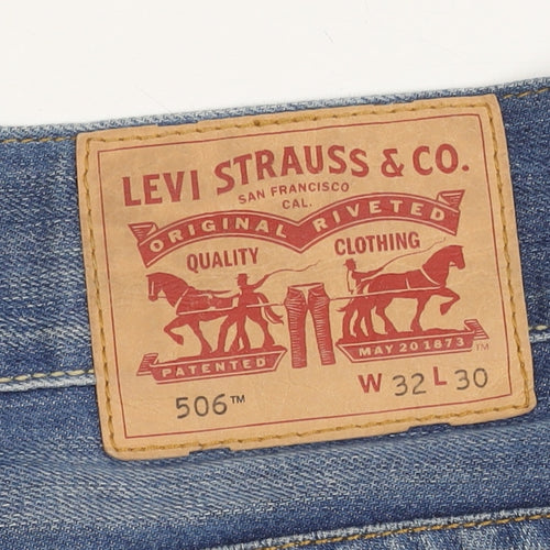 Levi Strauss Women's Blue Straight Jeans Size 12