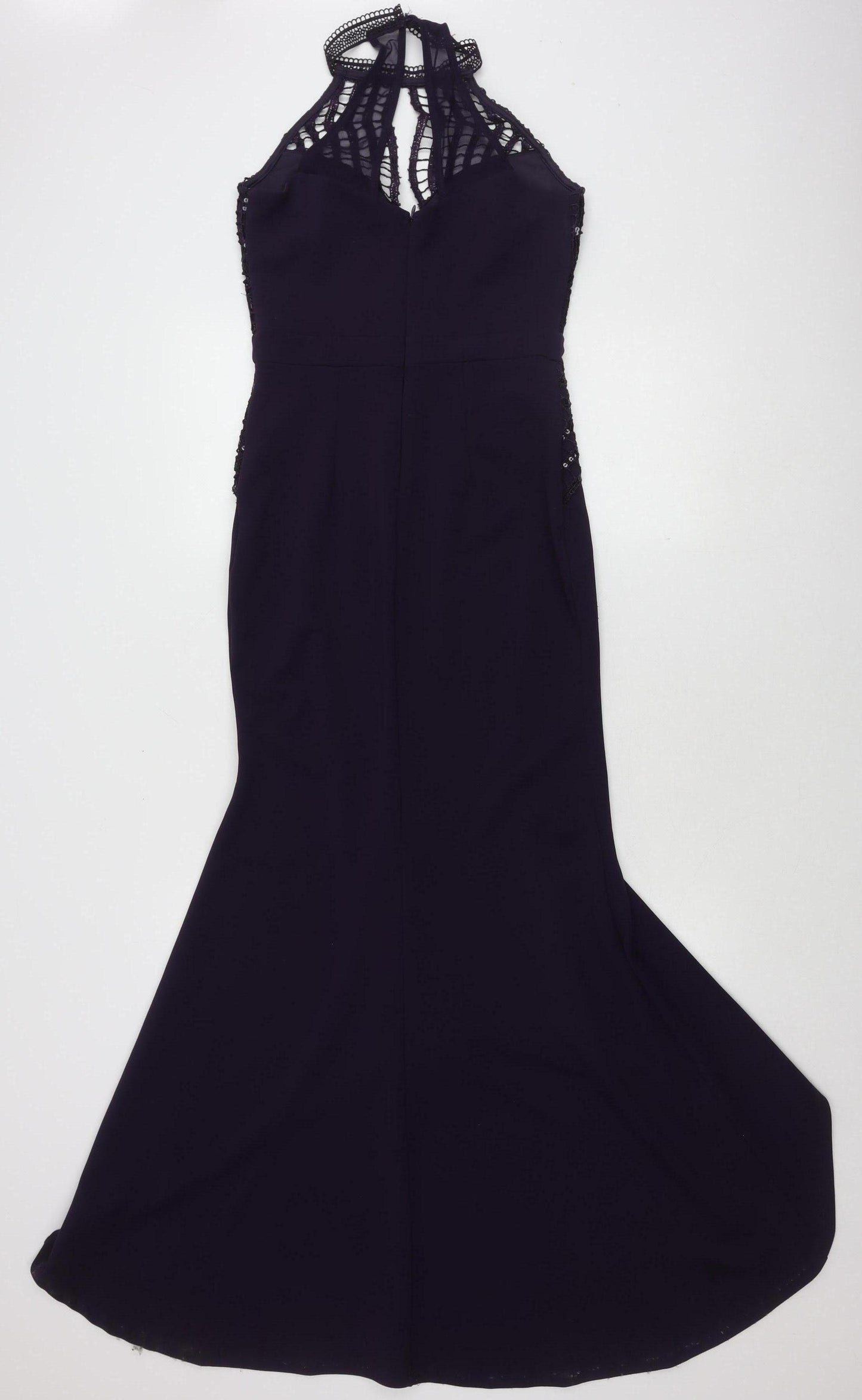 Lipsy Women's Purple Sleeveless Dress UK 10